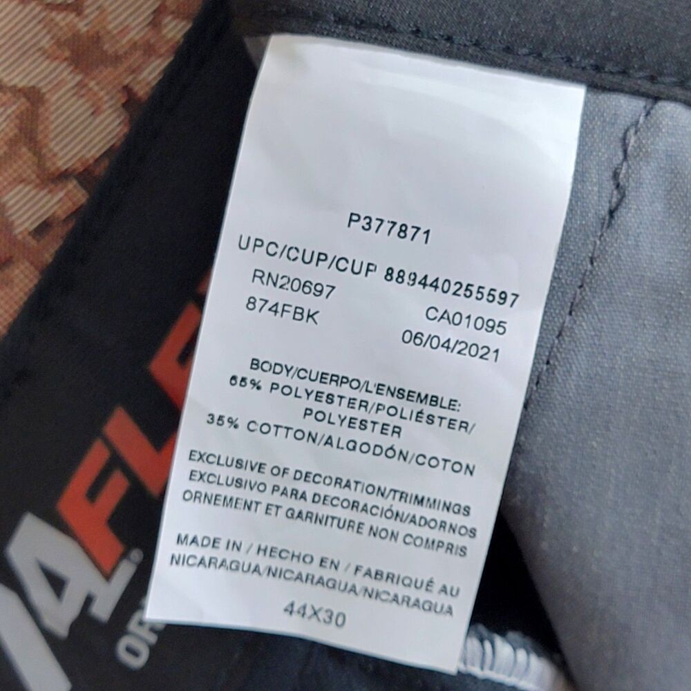 Dickies 874 Flex Original Fit Pants Mens 44x30 Black Work Uniform Bottoms NWT - Picture 12 of 13